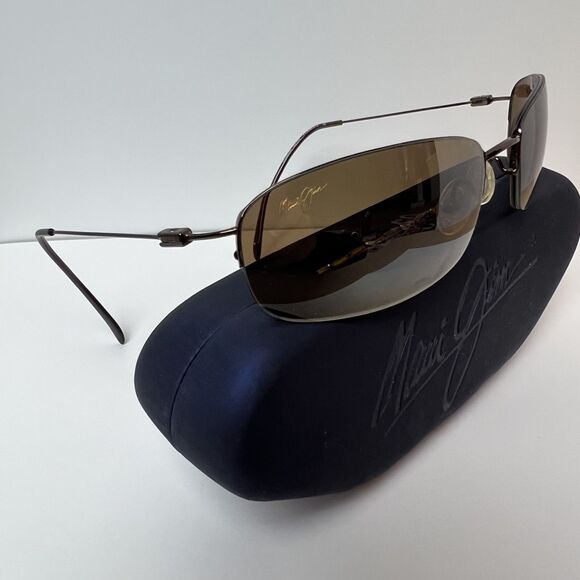 Maui Jim Polarized Sunglasses – Classic Tortoise Frame / Bronze Lens MJ-506-23 - Picture 3 of 11